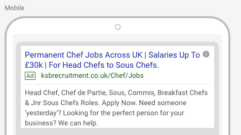 KSB Chef recruitment agency
