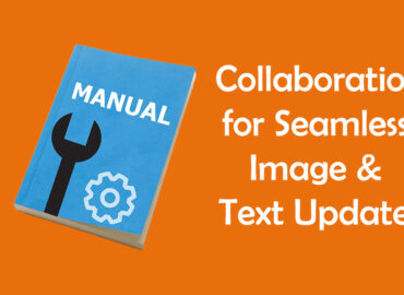 Collaboration for Seamless Image and Text Updates Click Return