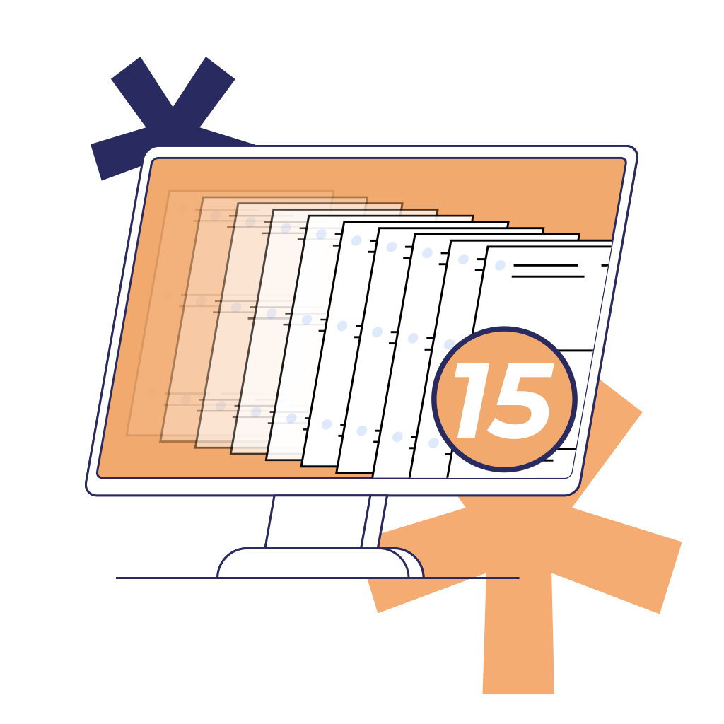 15 page website graphic