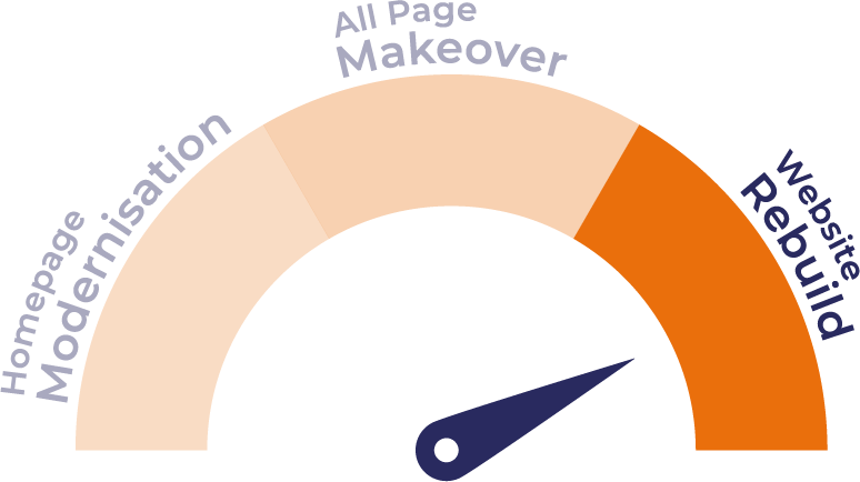 Website Rebuild graphic