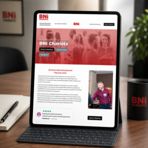 BNI Chariots (Website Build & SEO)