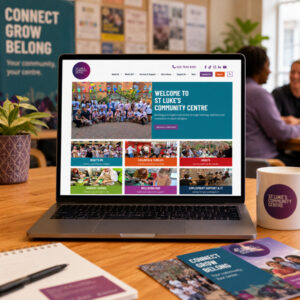 St Luke’s Community Centre – Website Design & Build