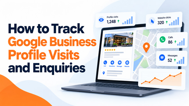 How to track Google Business Profile visits and enquiries
